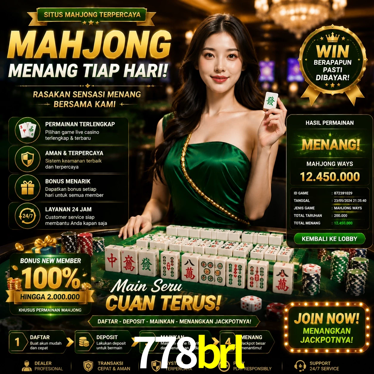 Cashback VIP 778brl - reembolso semanal
